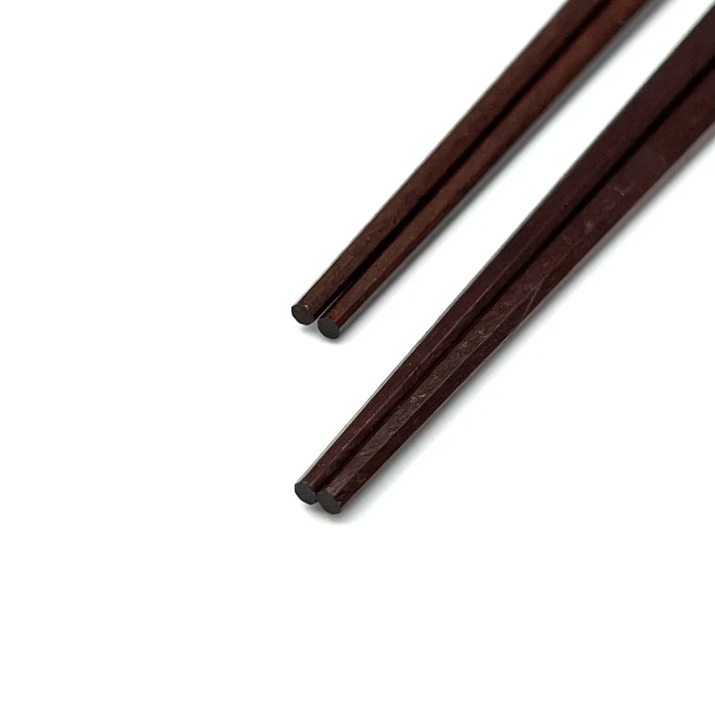 【送料無料】寄せ木麦穂　夫婦箸セット【桐箱入】 1枚目