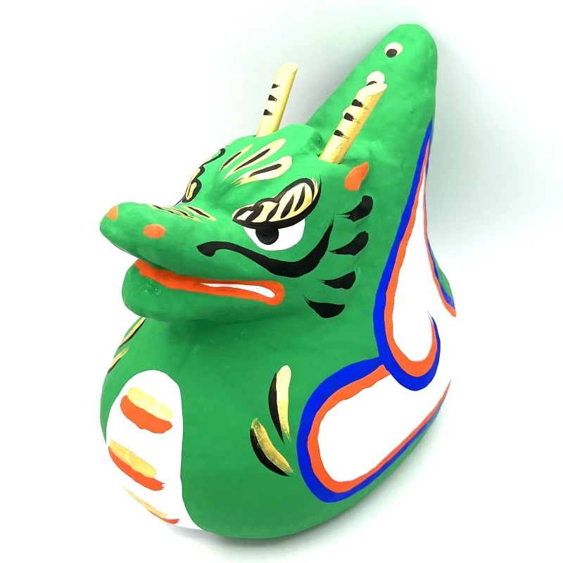 三春張子　十二支　辰(大・緑)