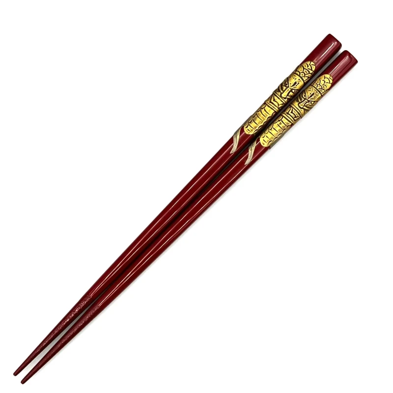 琉球漆器箸 龍頭(中) 3枚目