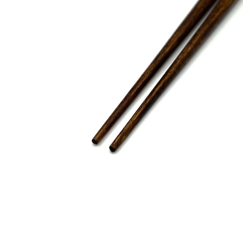 天削げ竹箸　(スリ漆) 1枚目