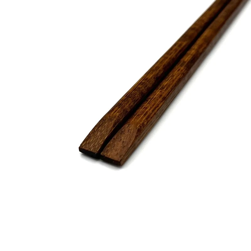 天削げ竹箸　(スリ漆) 2枚目