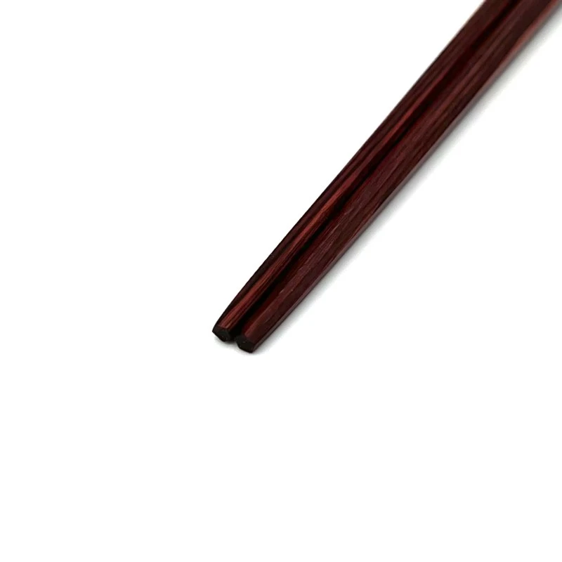積層材箸　五角(朱面) 1枚目