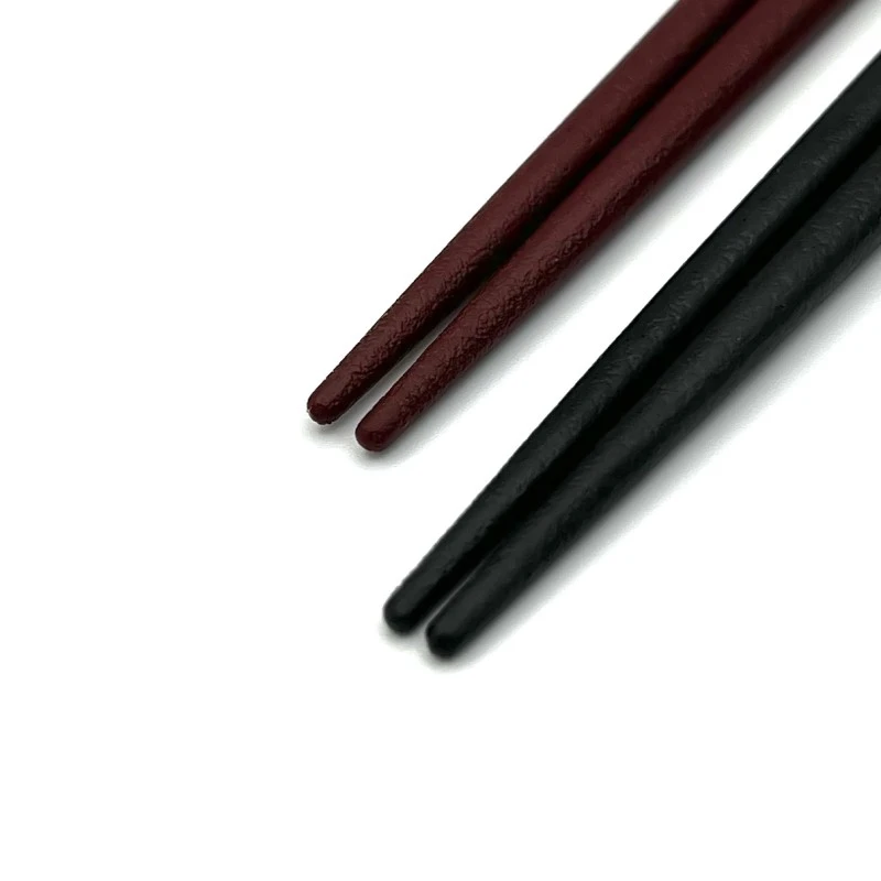 【送料無料】川連塗　乾漆　夫婦箸セット【桐箱入】 1枚目