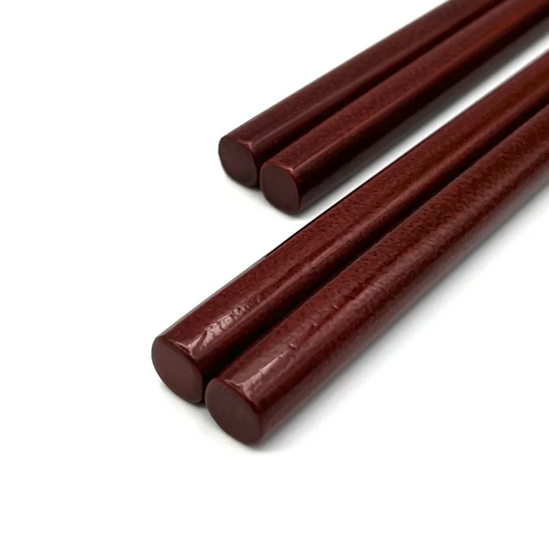 【送料無料】香川漆器　タタキ後藤塗　夫婦箸セット【桐箱入】 2枚目
