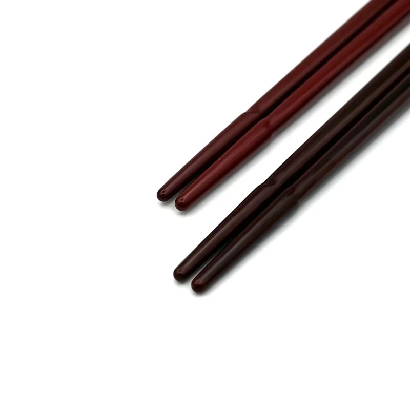 【送料無料】安比塗箸　頭ねじり　夫婦箸セット【桐箱入】 1枚目