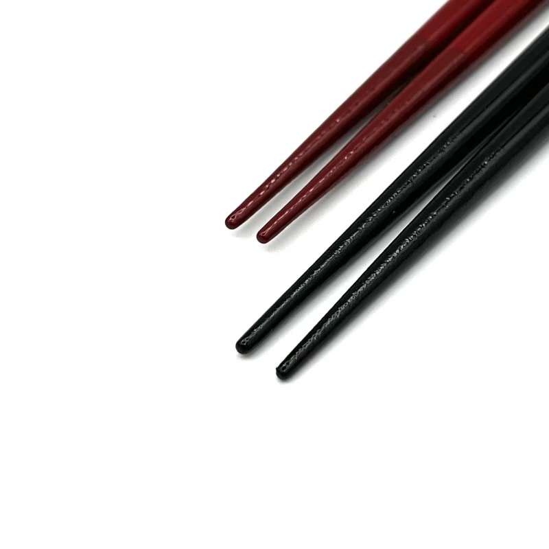【送料無料】川連塗　沈金　千鳥　夫婦箸セット【桐箱入】 1枚目