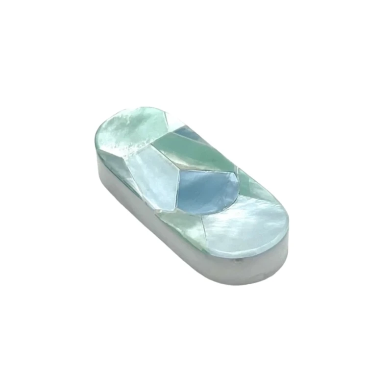貝箸置 楕円 貝合わせ 青