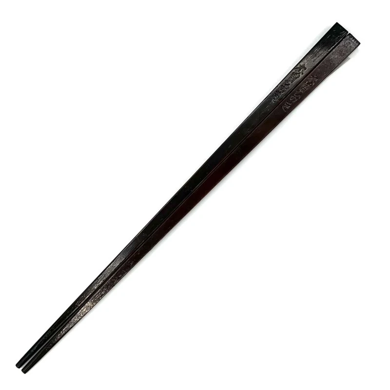 木曽ひのき　そば箸　漆仕上げ(大) 3枚目