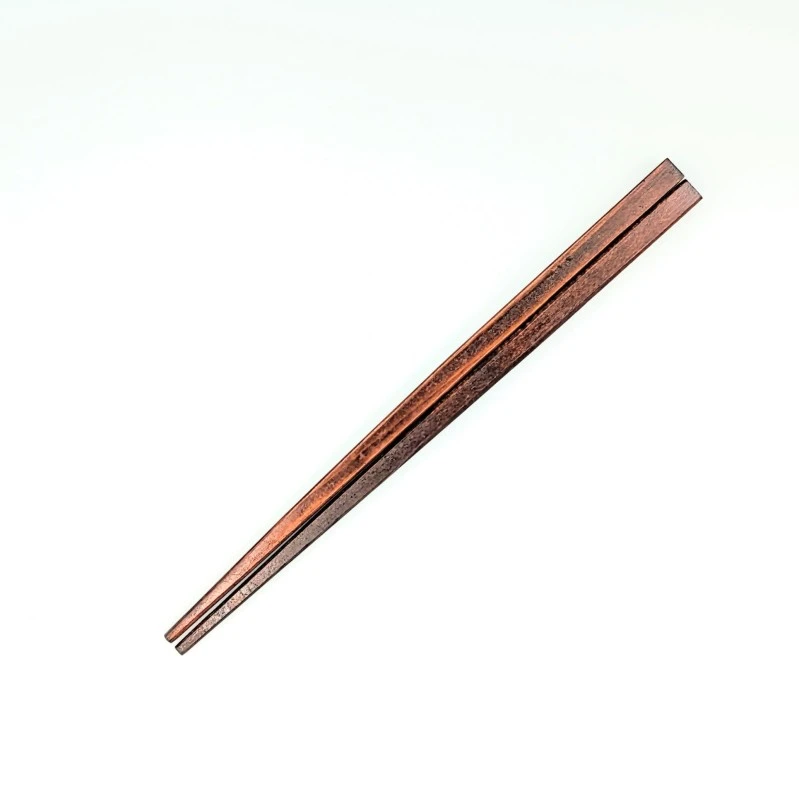木曽ひのき　そば箸　漆仕上げ　18cm 3枚目