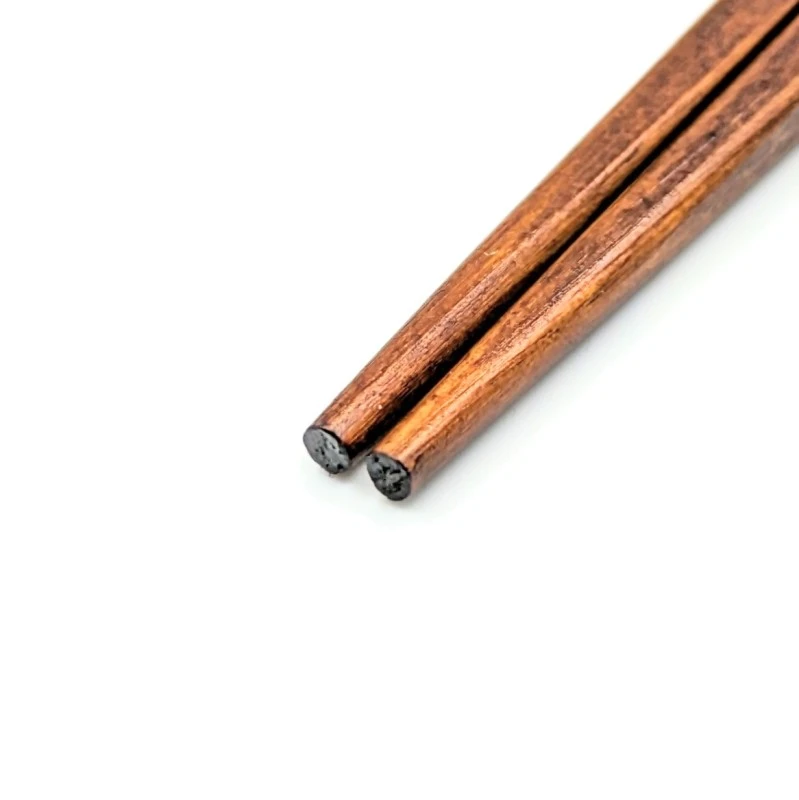 木曽ひのき　そば箸　漆仕上げ　15cm 2枚目