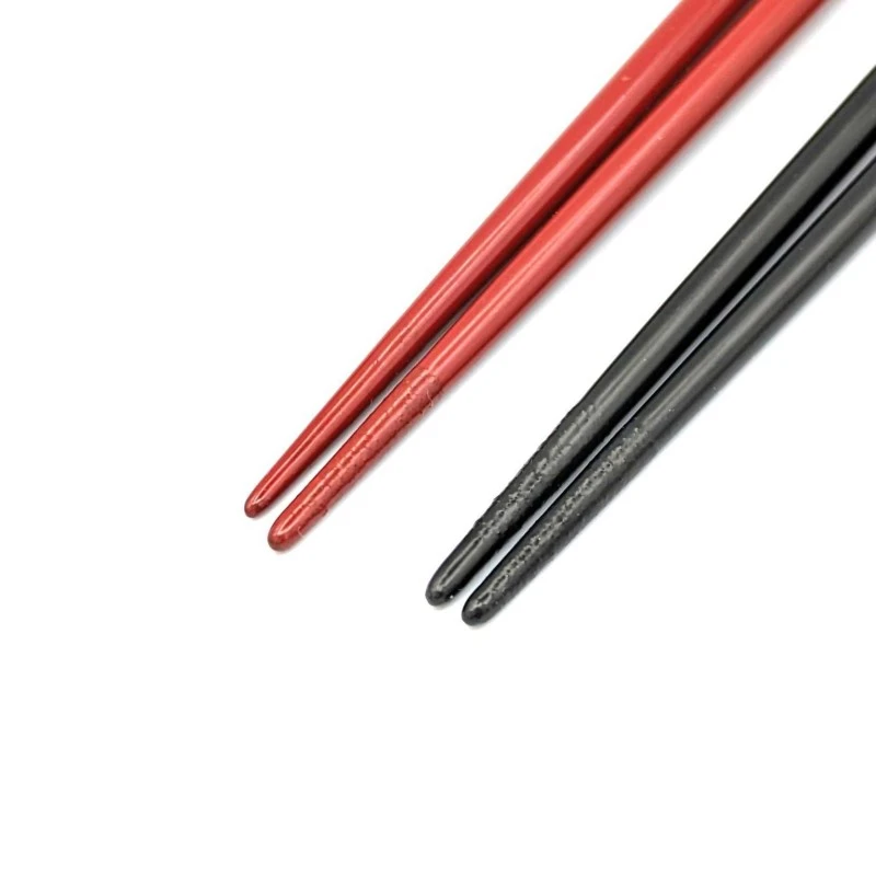 【送料無料】京清水焼　色絵蝶　夫婦箸セット【桐箱入】 1枚目