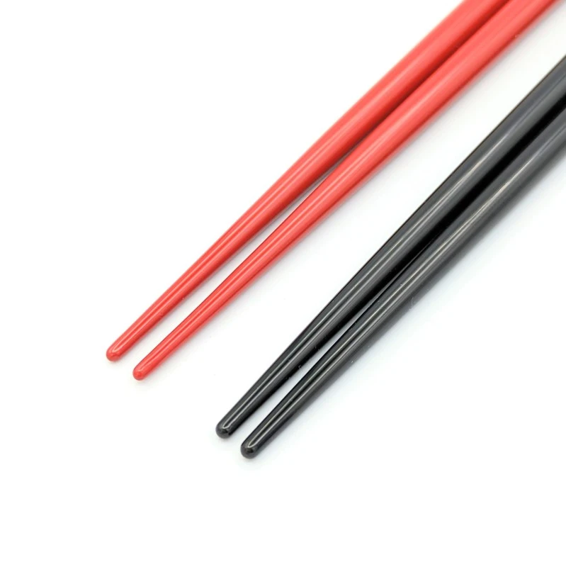 【送料無料】輪島塗　蒔絵箸　松に鶴　夫婦箸セット【桐箱入】 2枚目