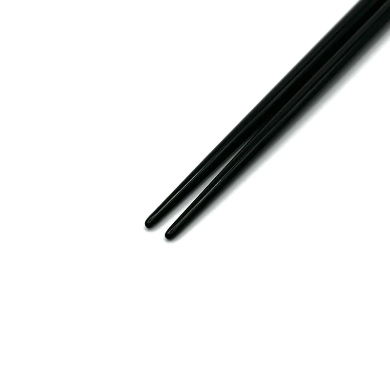 輪島塗　蒔絵箸　藤(黒) 1枚目