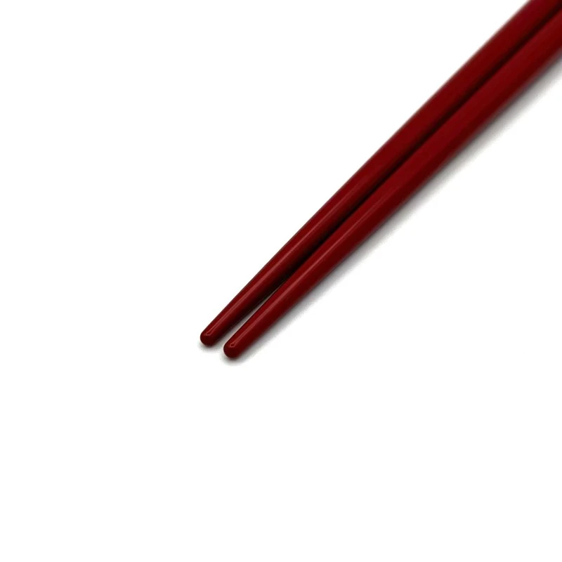 輪島塗　蒔絵箸　藤(朱) 1枚目