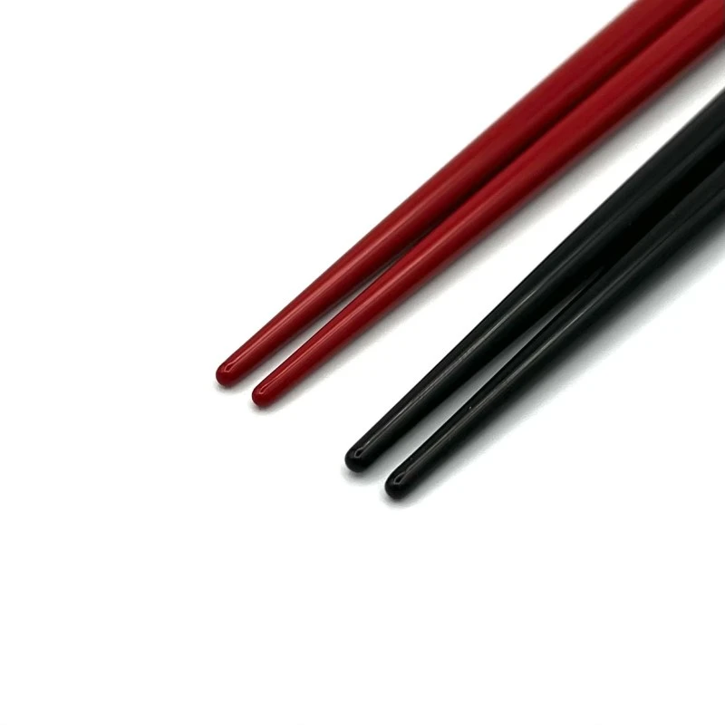 【送料無料】輪島塗　蒔絵箸　桔梗　夫婦箸セット【桐箱入】 1枚目