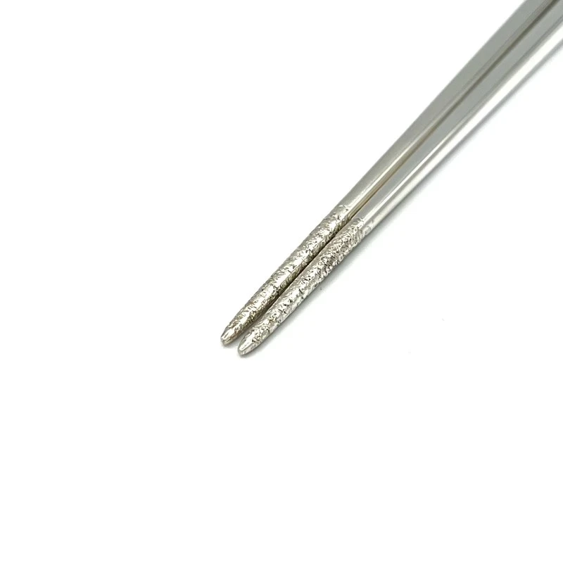 江戸銀箸　四角19.5cm 1枚目