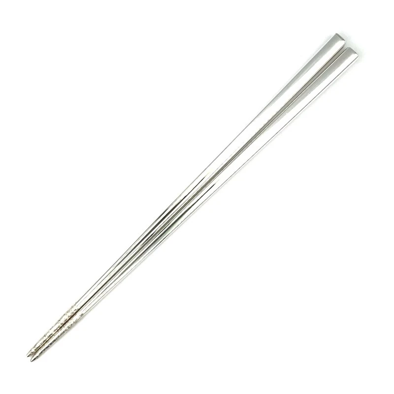 江戸銀箸　四角19.5cm 3枚目