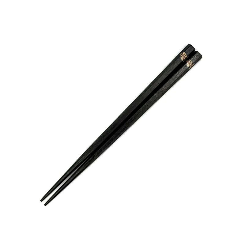 山中塗　六角箸　神代　飛行機　19cm 3枚目
