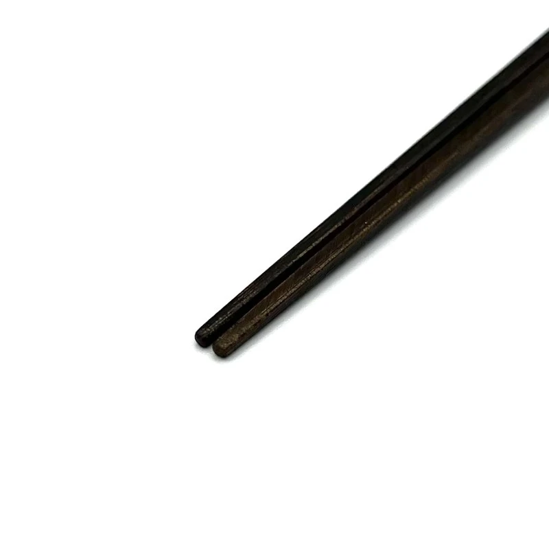 竹のお箸のいろは　すり漆仕上げ　黒 1枚目