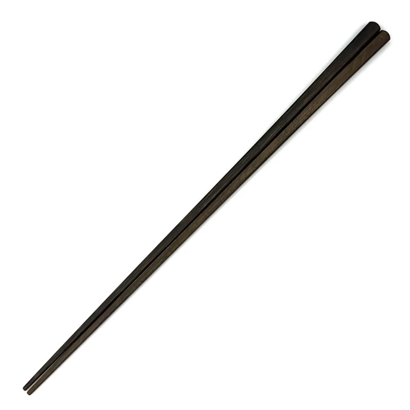 竹のお箸のいろは　すり漆仕上げ　黒 3枚目