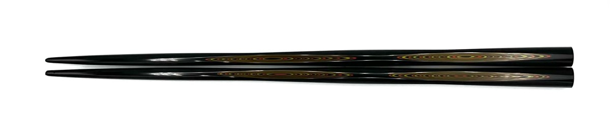 輪島塗　傘寿箸　(黒)
