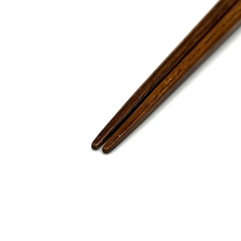 京都銘木箸　携帯セット　欅　(大) 1枚目