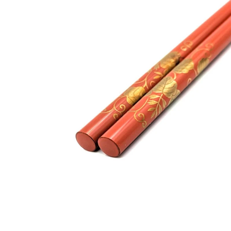 【送料無料】輪島塗　楕円唐草（中） 2枚目