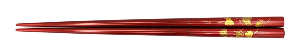 輪島塗 蒔絵箸 蔦（溜） - お買い物｜日本最大級の箸の通販