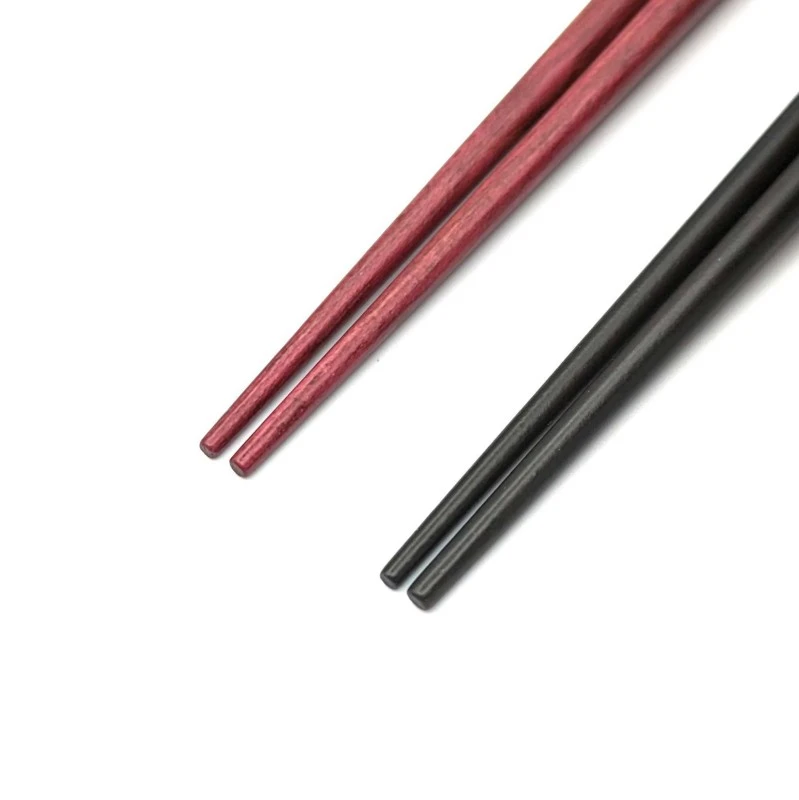 【送料無料】貝象嵌箸　梅花青海　夫婦箸セット【桐箱入】 1枚目