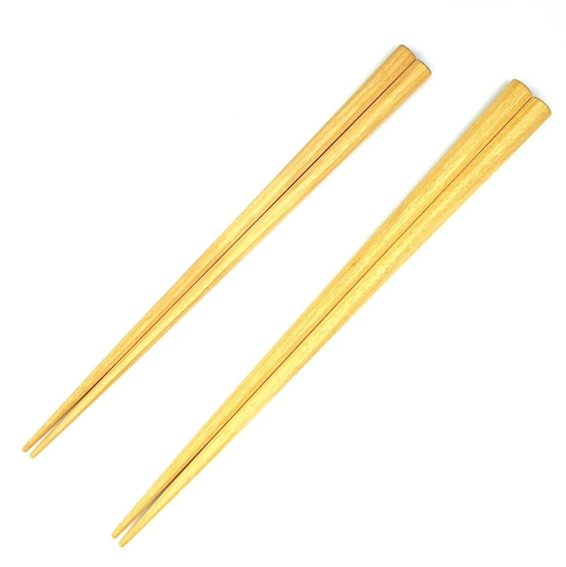 【送料無料】八角　イエローハート　夫婦箸セット【桐箱入】 3枚目