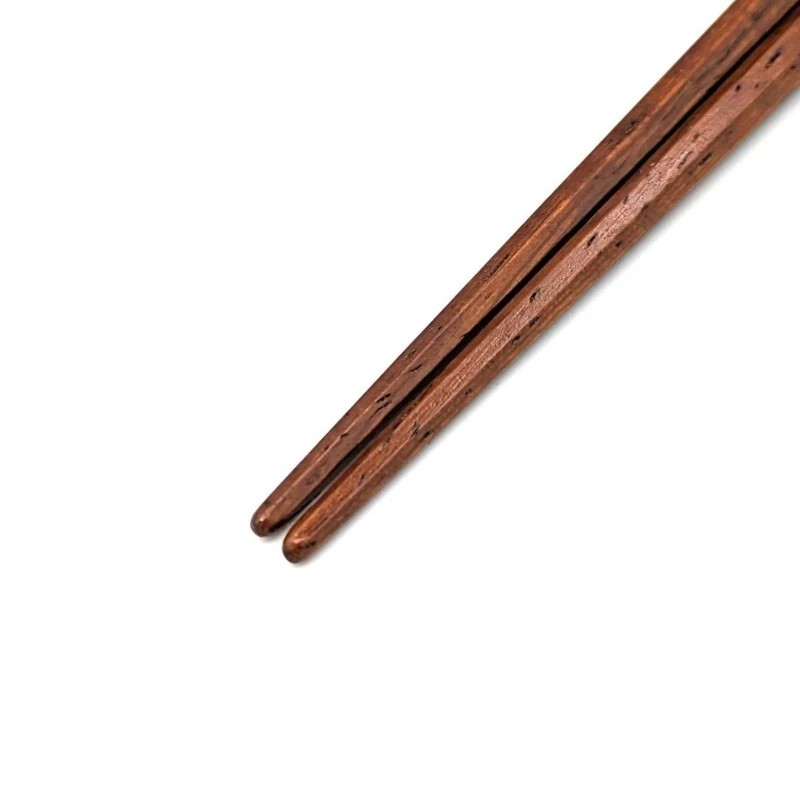 七角利休箸　紫鉄刀木(大) 1枚目