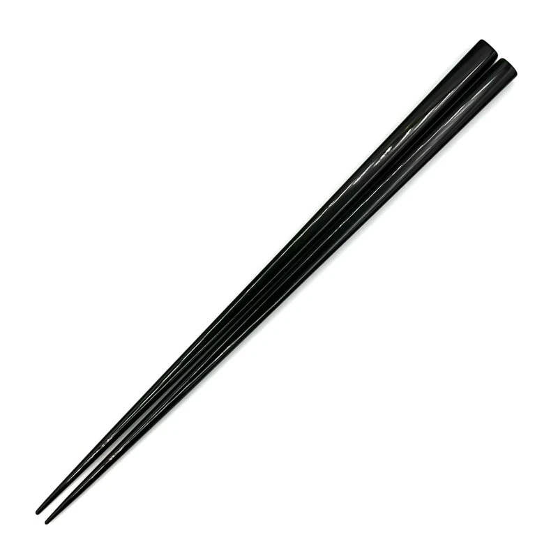 津軽塗　黒檀　透き漆箸(中) 3枚目
