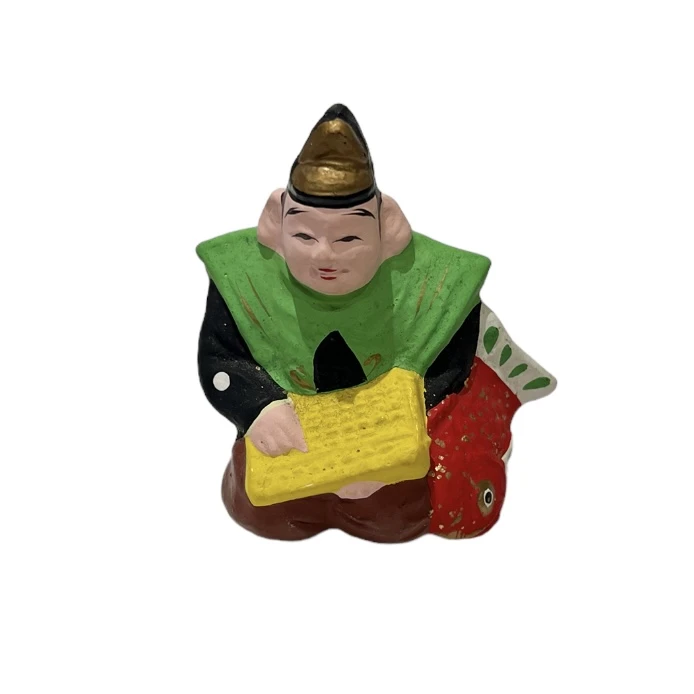 伏見人形　算盤夷