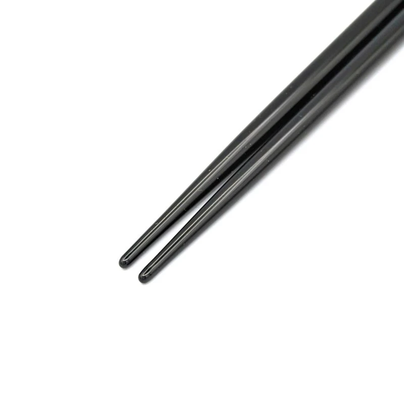 輪島塗　蒔絵箸　六瓢（黒） 1枚目