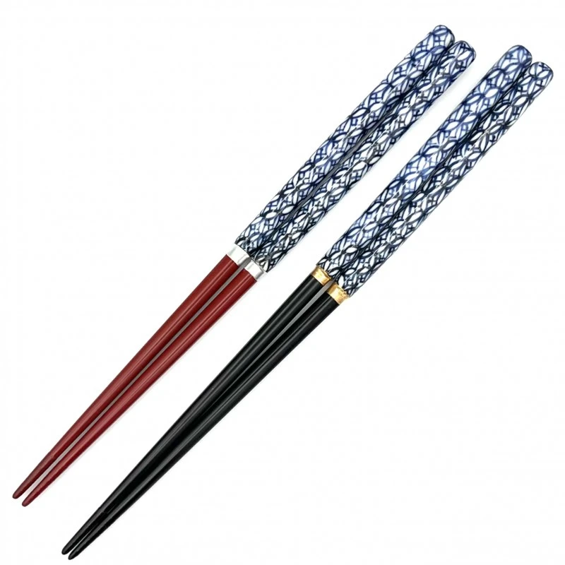 【送料無料】京清水箸　七宝　夫婦箸セット【桐箱入】 3枚目