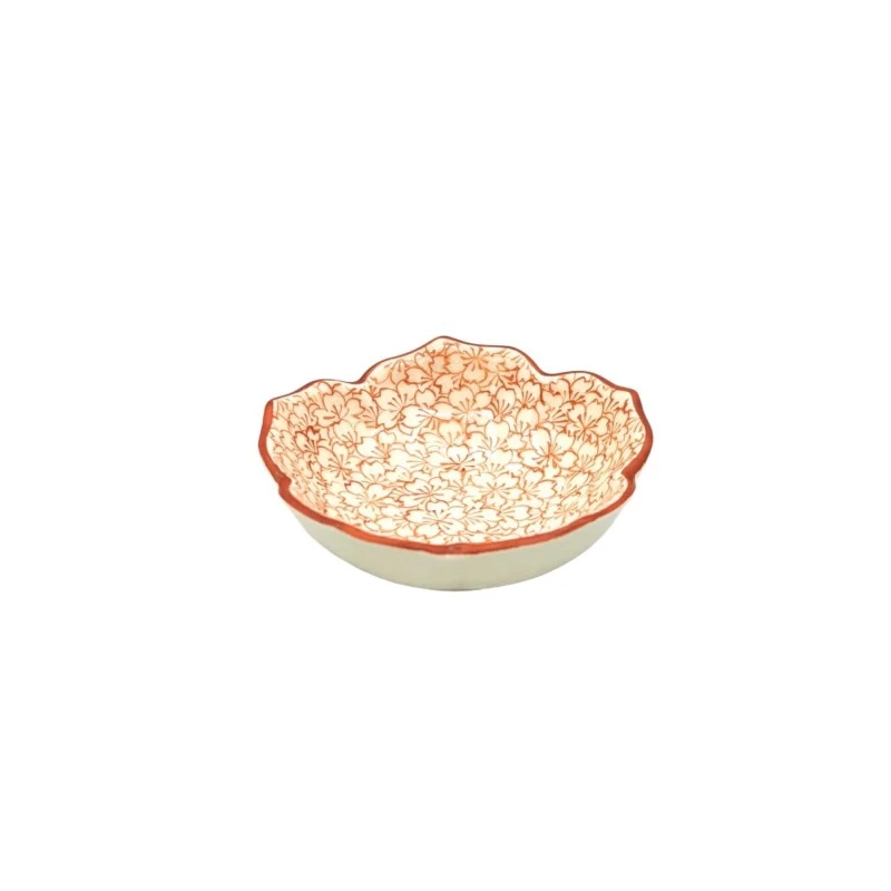 京焼　箸置　桔梗豆皿　桜詰 2枚目