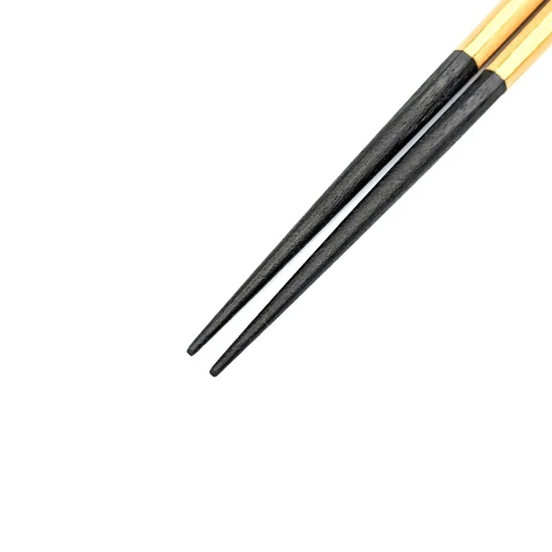 若狭塗箸　塗分八角　金 1枚目
