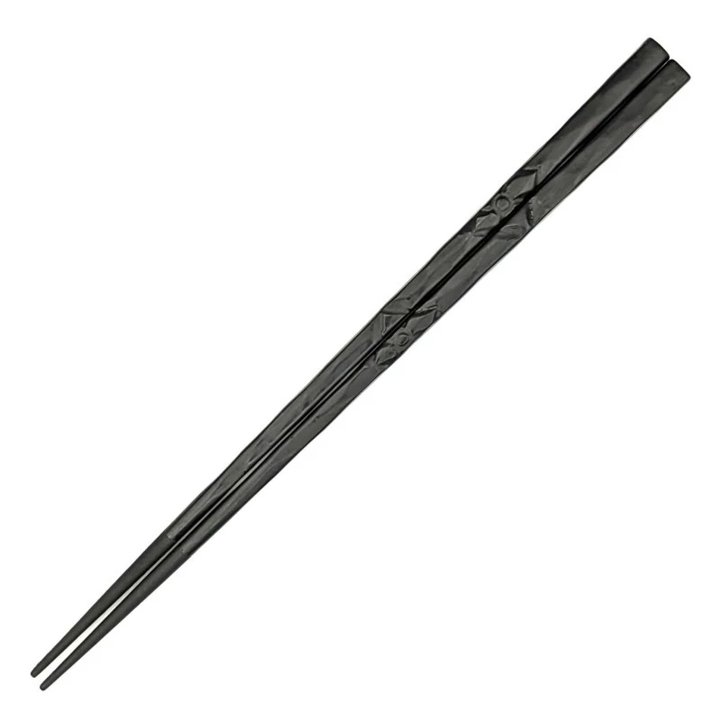 鎌倉彫　あじさい　黒　(大) 3枚目