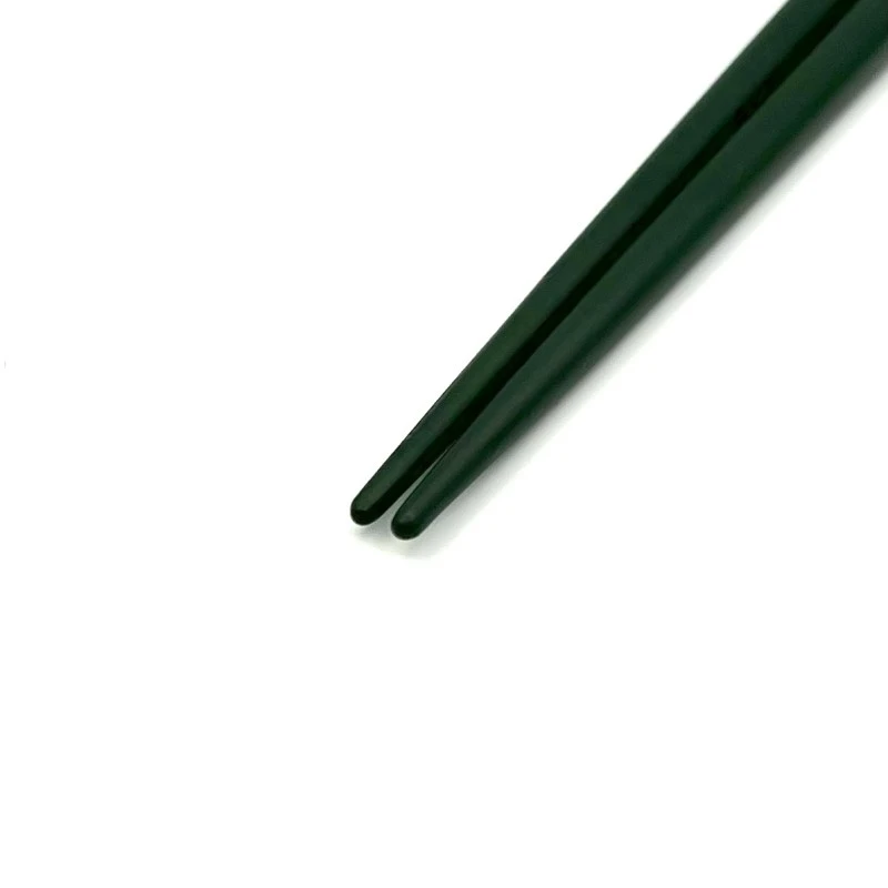 川連塗箸　トンボ　緑　14cm 1枚目
