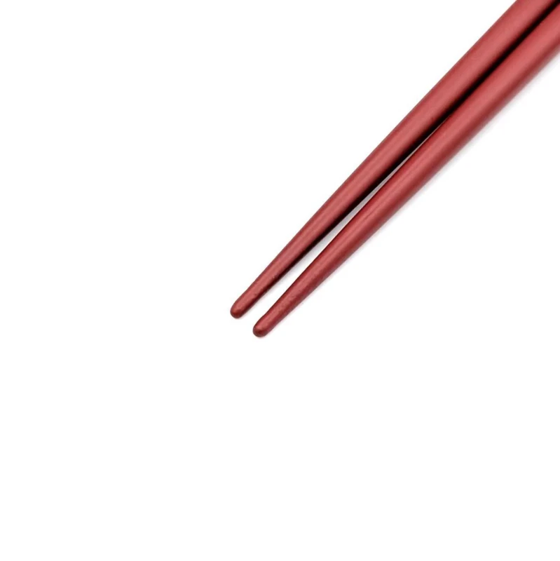 川連塗箸　トンボ　朱　18cm 1枚目