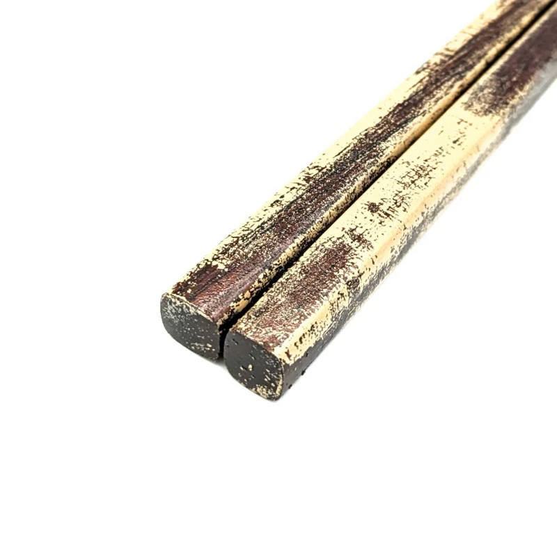 木曽塗箸　あらし(白) 2枚目