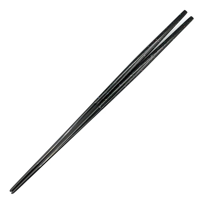 木曽塗箸　利休持ち手螺鈿　取り箸27cm 3枚目