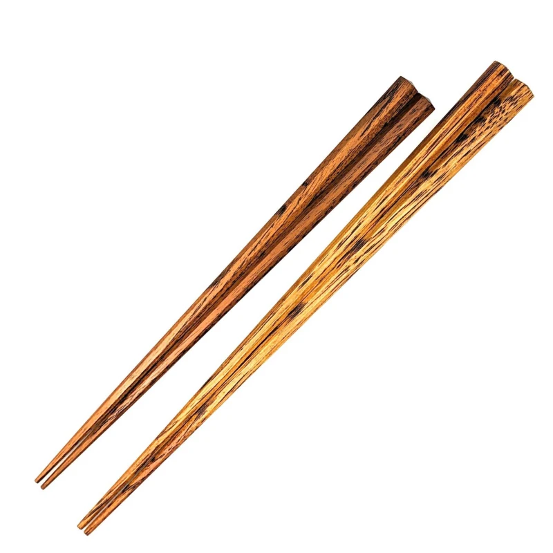 【送料無料】京都銘木箸　八角　栗　夫婦箸セット【桐箱入】 3枚目