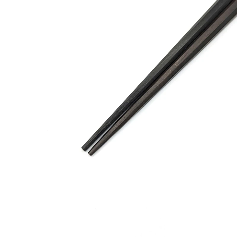 京都銘木箸　八角　黒柿(中) 1枚目