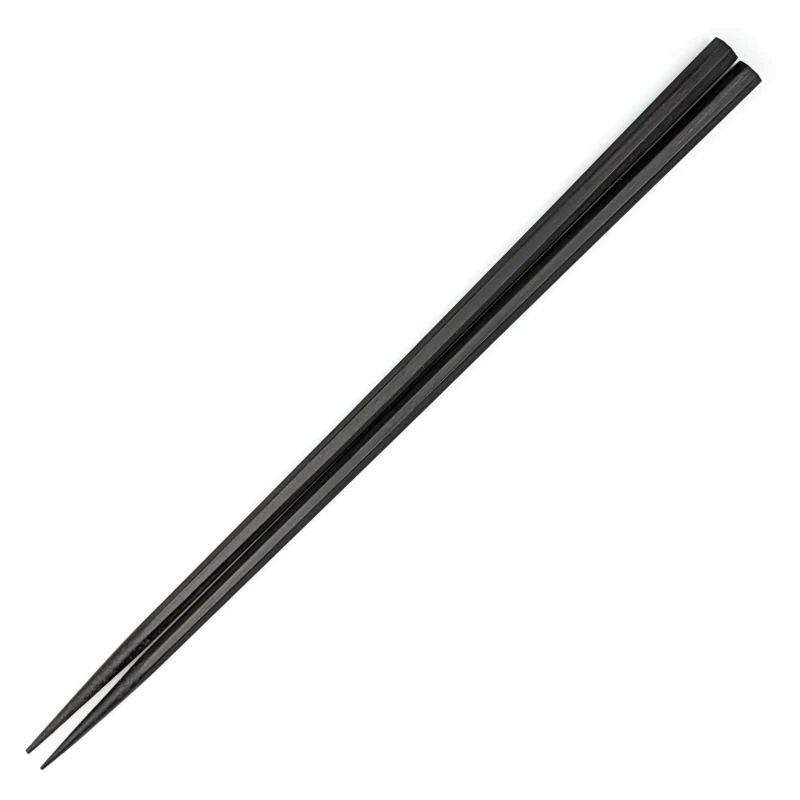 縞黒檀先細身八角先滑り止め 3枚目