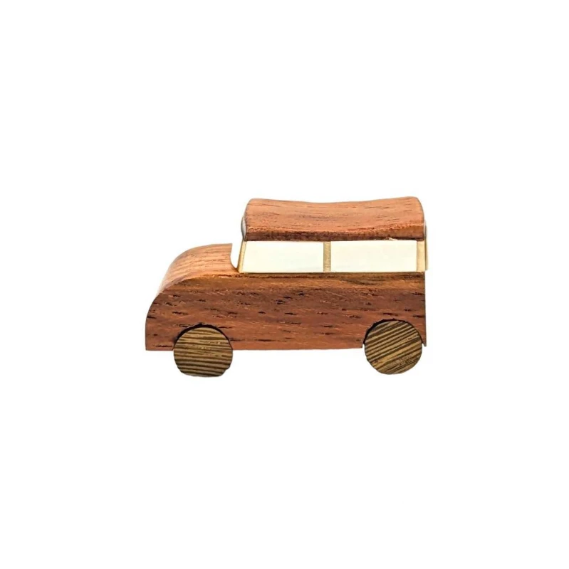 貝箸置き　車　茶 2枚目