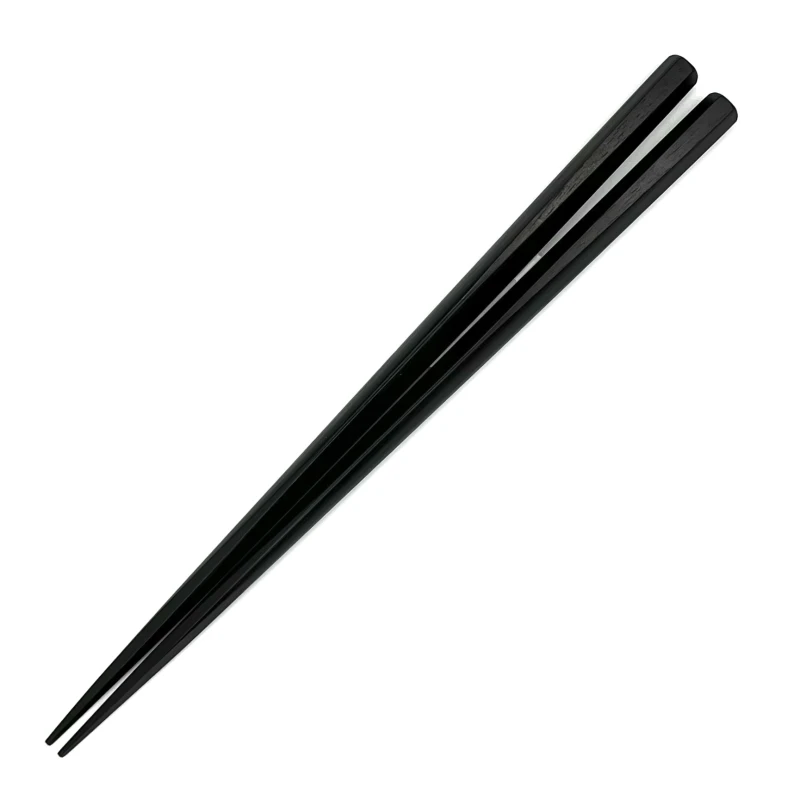 武蔵箸　縞黒檀(中) 3枚目