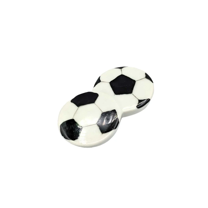 京焼　箸置　サッカーボール