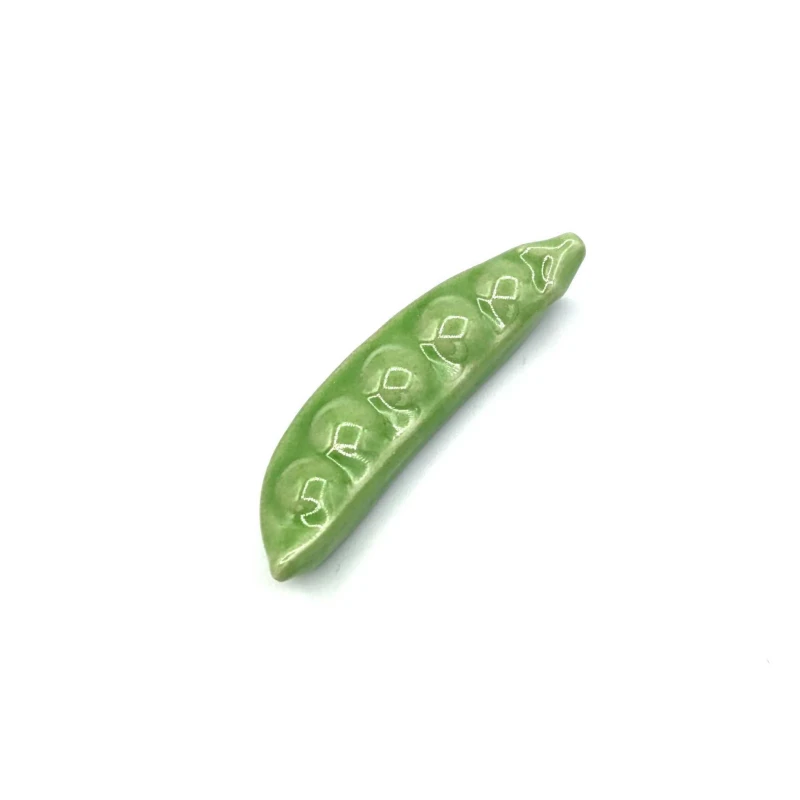 京焼　箸置　えんどう豆