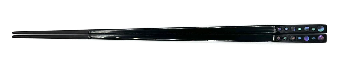 京漆器　極細天削丸菱（大）